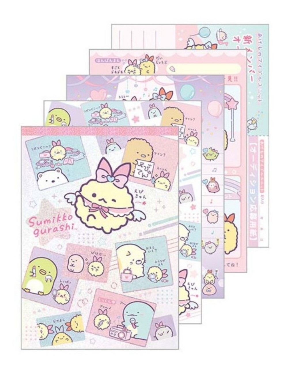 Sumikko Gurashi Angel Ebiten Idol A6 Memo Pad